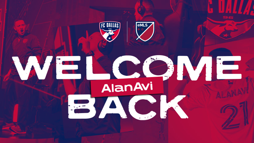 FC Dallas Re-Signs Alan Avila as Club’s Official eMLS Athlete