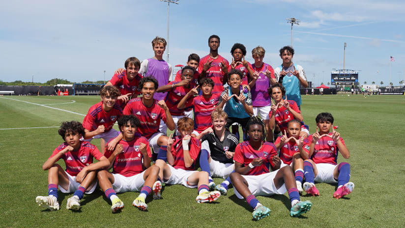 Following the FC Dallas Academy in the 2024 GA Cup