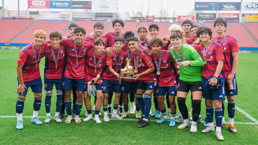 FC Dallas Boys ECNL wins Dallas Cup U16 and U18 divisions, U19 Academy finishes runner-up in Super Group