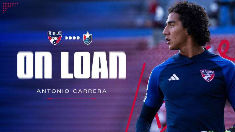 FC Dallas Loans Homegrown Antonio Carrera to North Carolina FC