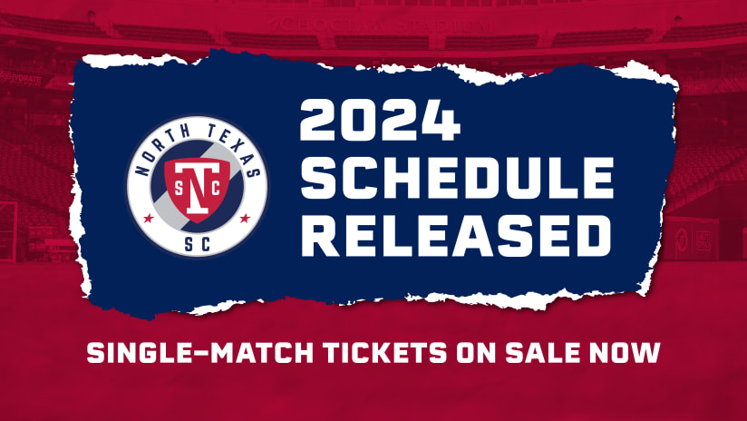 North Texas SC Announces 2024 MLS NEXT Pro Regular Season Schedule 