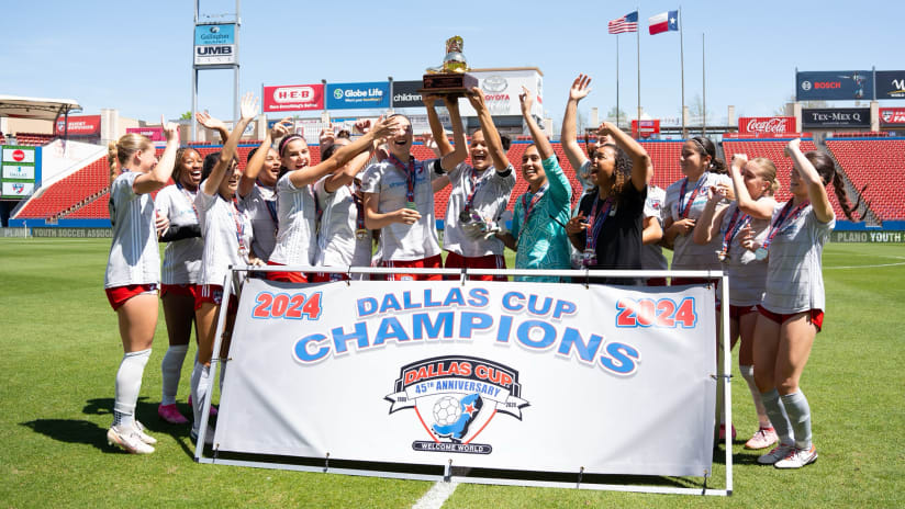 FC Dallas Girls Academy claims U15 and U17 Dallas Cup titles 