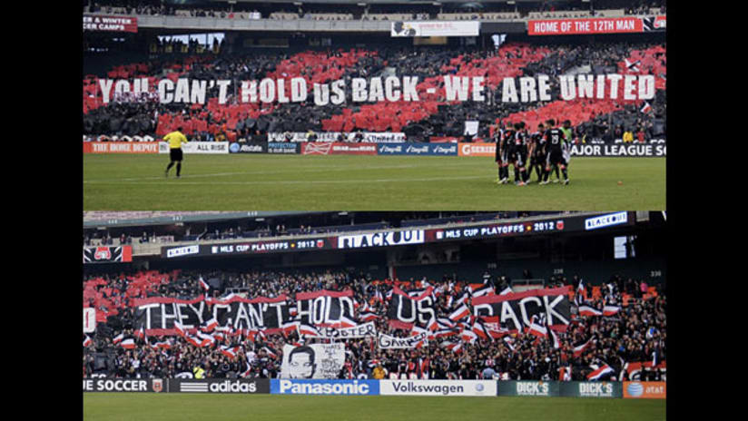Eastern Conference Final tifo DL