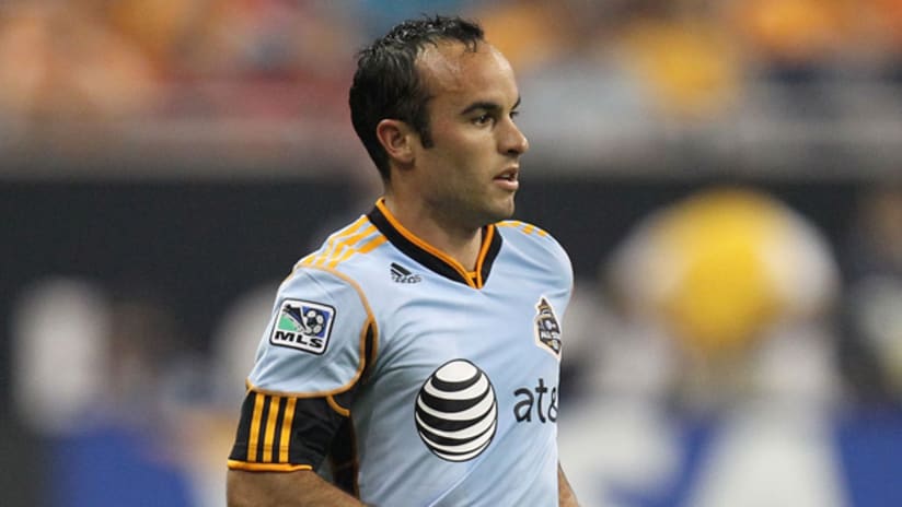 Landon Donovan faced a quick turnaround for the 2010 MLS All-Star Game.