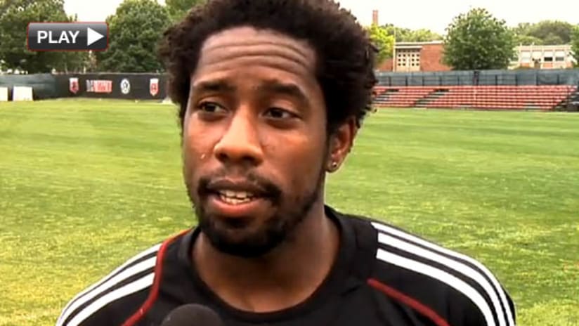 Clyde Simms - MLS Week 7 interview - May 3, 2010