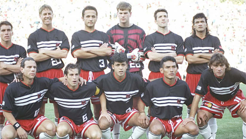 1996 Team Photo - inaugural match