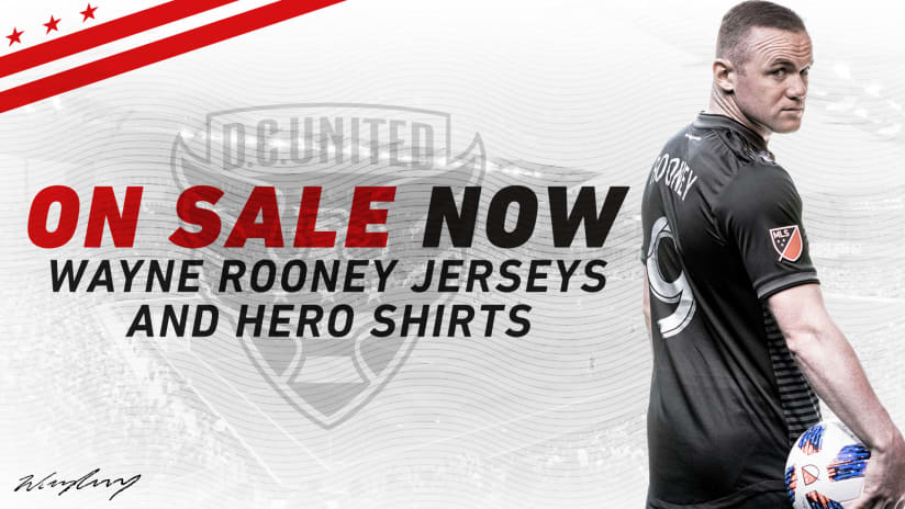IMAGE: Rooney jerseys now on sale