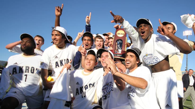 Akron won its first-ever NCAA title