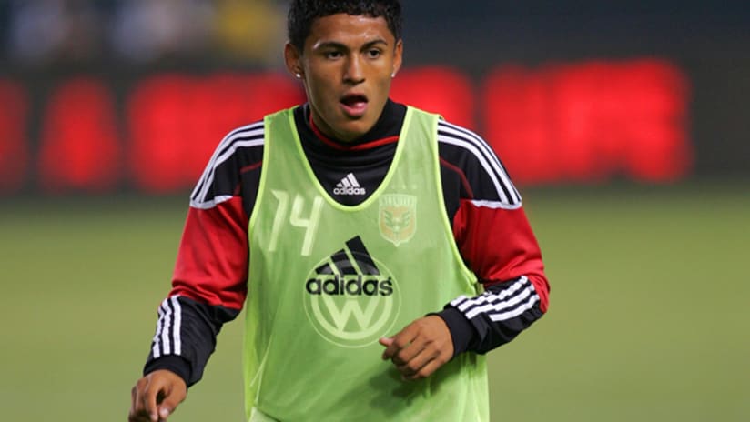 Andy Najar is one of just 15 D.C. United players to return in 2011.