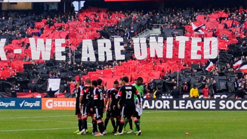 We are United Tifo - RFK Stadium 2012 - 620x350