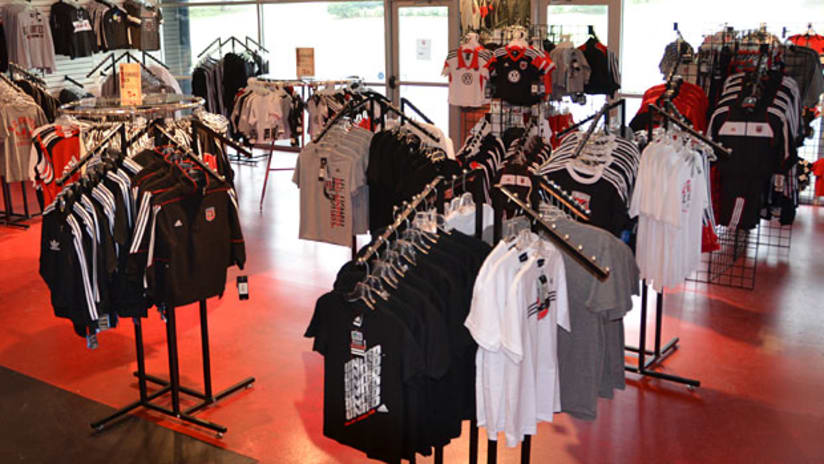 DCU team store - 2012