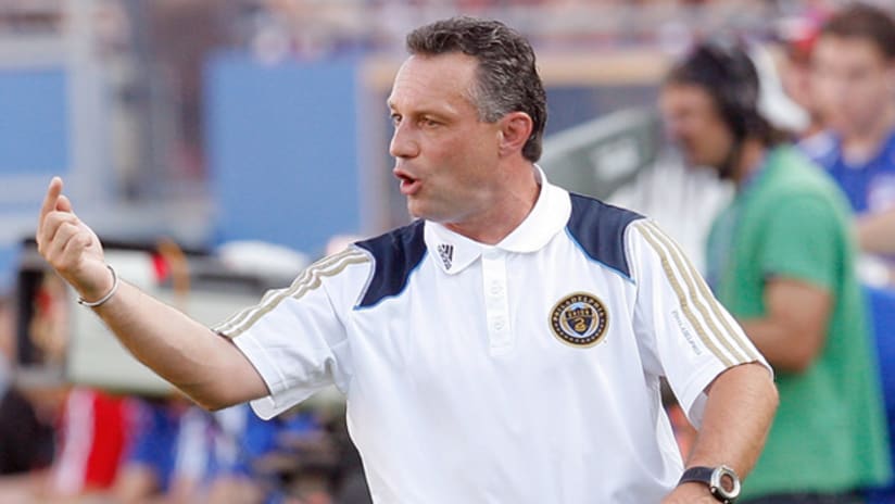 Peter Nowak returned to D.C. last Sunday, this time at the helm of a young Philadelphia Union side.