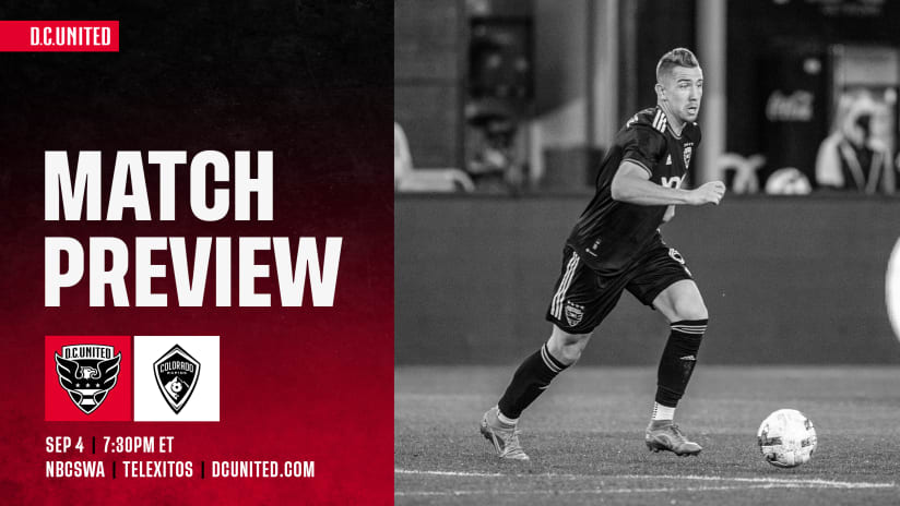 Match Preview: D.C. United vs. Colorado Rapids