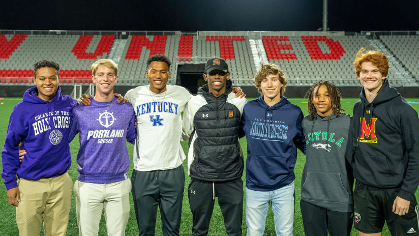 Members of the Academy's Class of 2023 Sign NCAA National Letters of Intent
