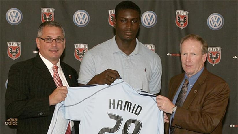 Dave Kasper with Bill Hamid and Kevin Payne