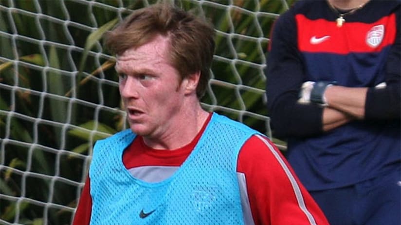 Dax McCarty with U.S. National Team - January 2011 Camp