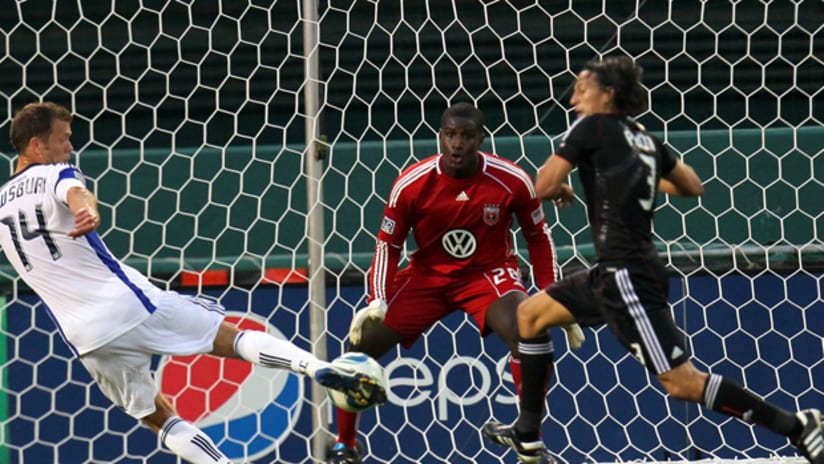 DC 'keeper Bill Hamid became the youngest 'keeper in MLS history to win a game