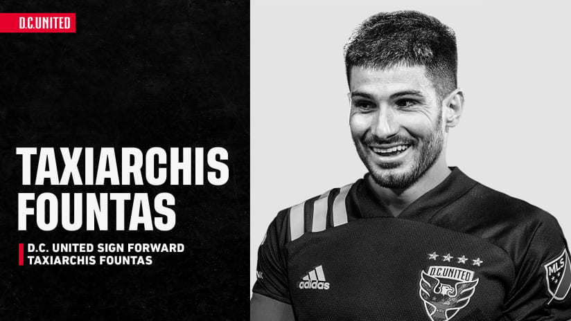 D.C. United have signed SK Rapid Wien (Rapid Vienna) and Greek National Team forward Taxiarchis "Taxi" Fountas to a pre-contract