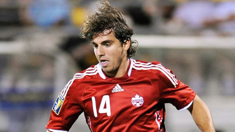 Dejan Jakovic (pictured here in 2009) is on track to pick up his 10th international cap with Canada next February.