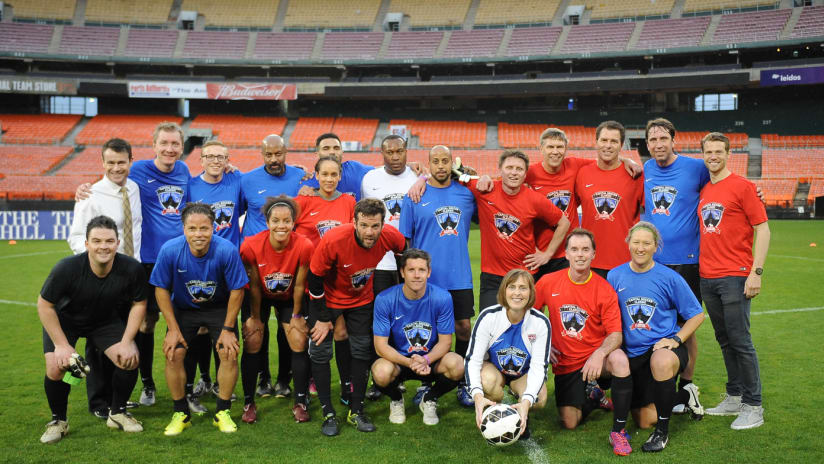 IMAGE: Congressional soccer match