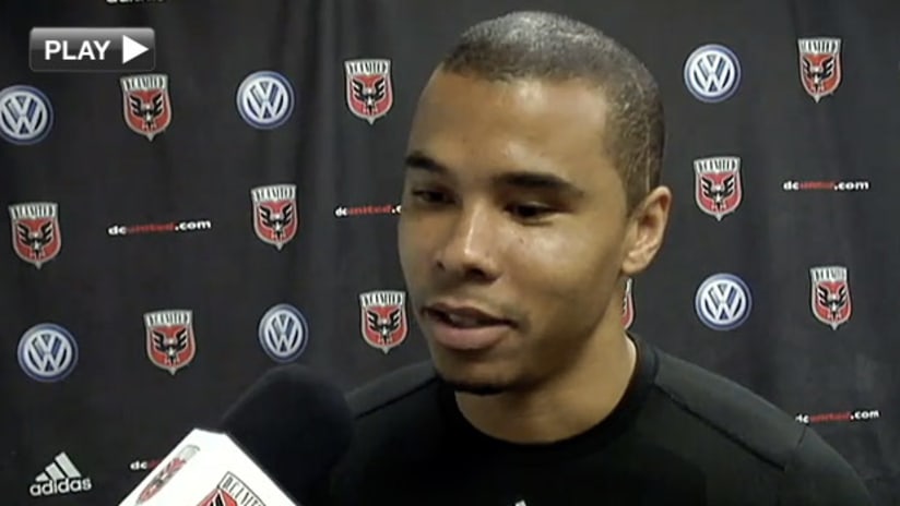 Charlie Davies with dcunited dot com - April 2011
