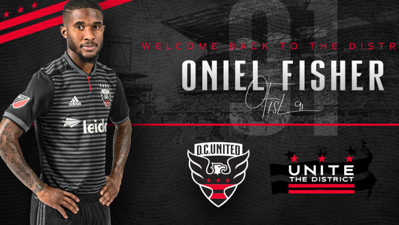Oniel Fisher re-sign graphic