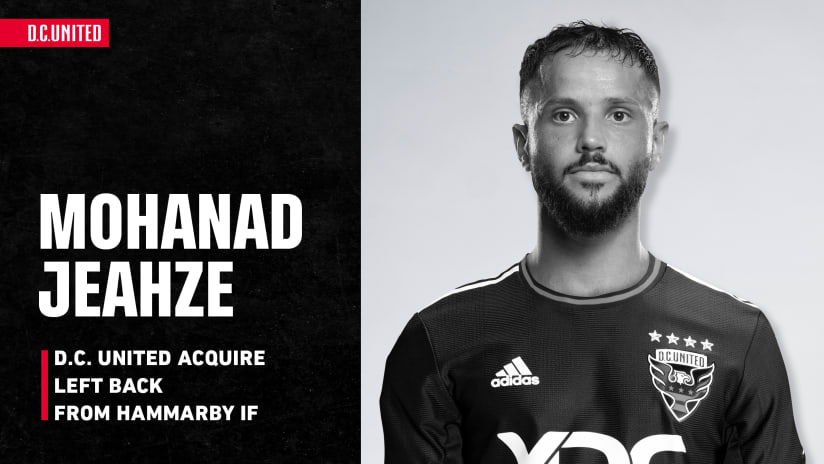 D.C. United Sign Iraq National Team Defender Mohanad Jeahze