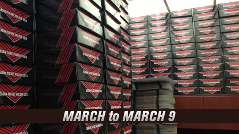 season ticket boxes - march to march 9