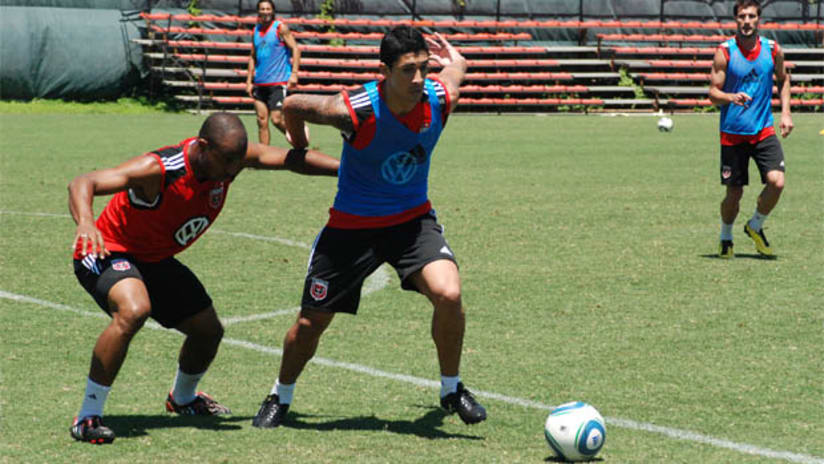 Pablo Hernandez - training - July 1, 2010