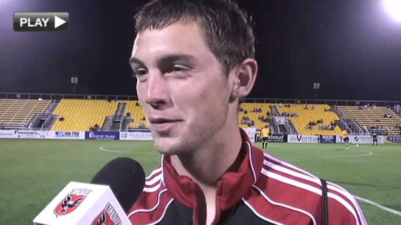 Blake Brettschneider post-match interview - 2011 preseason
