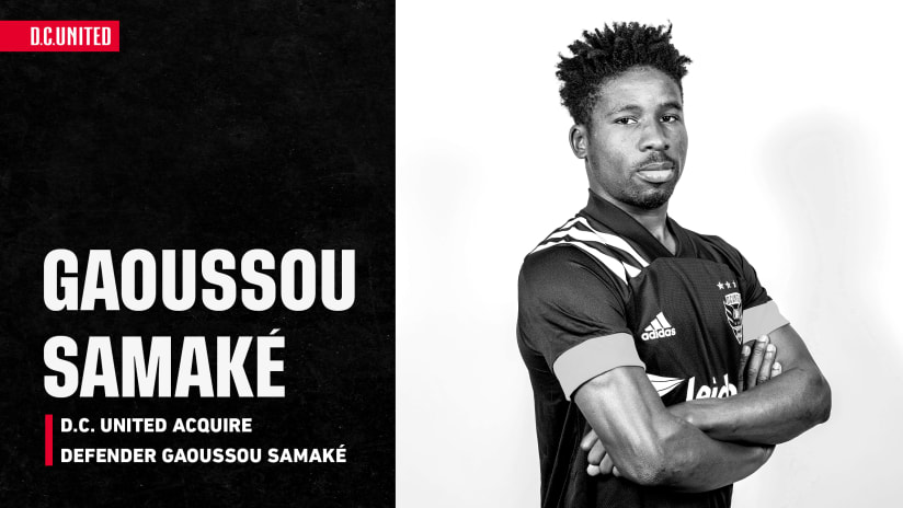 D.C. United Acquire Defender Gaoussou Samaké from ASEC Mimosas