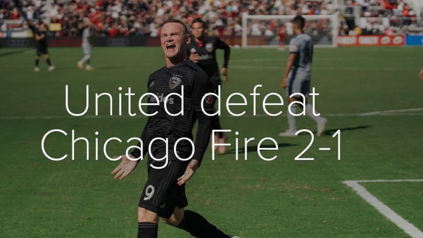 Gallery | United defeat Chicago 2-1 - United defeat Chicago Fire 2-1