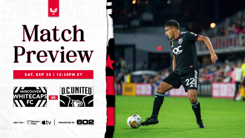 Match Preview: D.C. United @ Vancouver Whitecaps