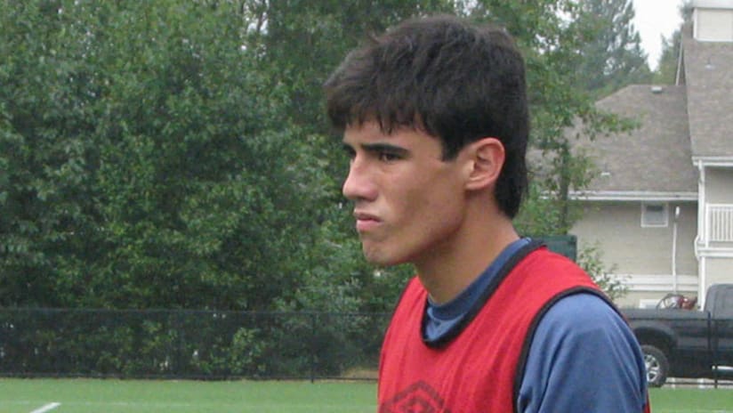 Omar Salgado played for the Mexican youth team before declaring for the USA this summer.