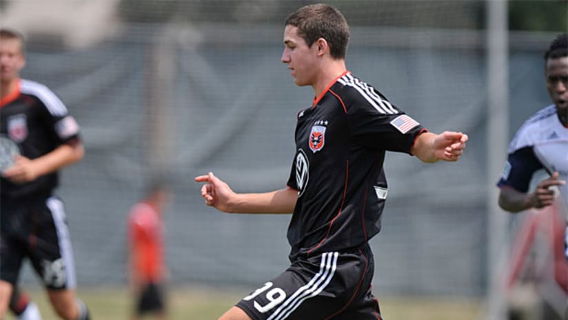 Tyler Rudy with Reserve Team - 2011