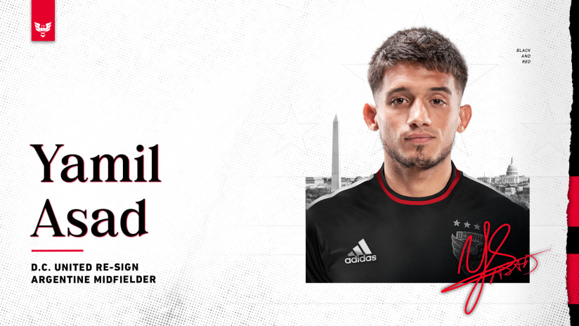 D.C. United Sign Former Black-and-Red Midfielder Yamil Asad