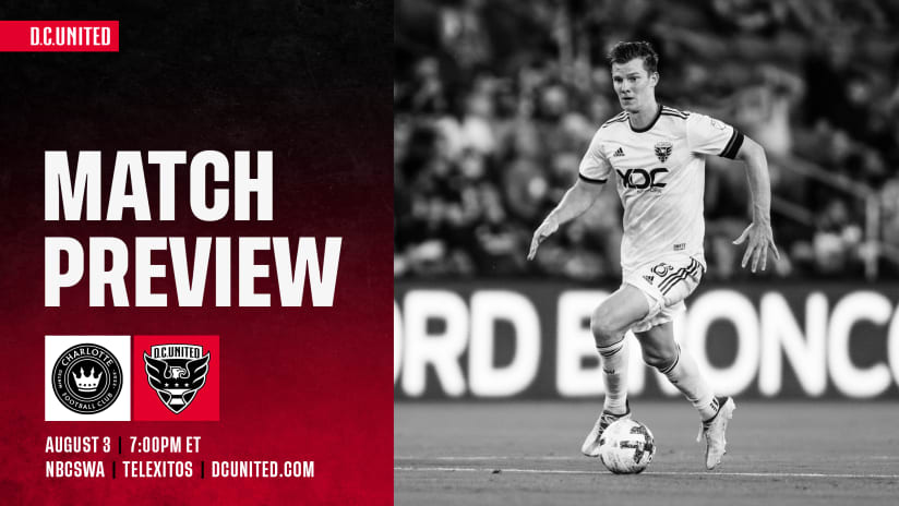 Match Preview: D.C. United at Charlotte FC 