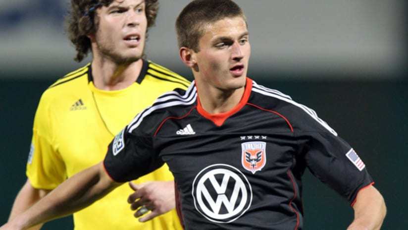 Perry Kitchen made his D.C. United debut on Saturday.