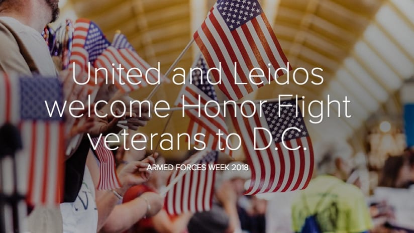 Gallery | United and Leidos welcome Honor Flight veterans - United and Leidos welcome Honor Flight veterans to D.C.