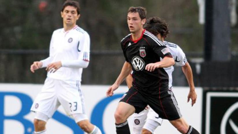 Blake Brettschneider scored the lone goal for D.C. in their Carolina Challenge Cup win on Wednesday