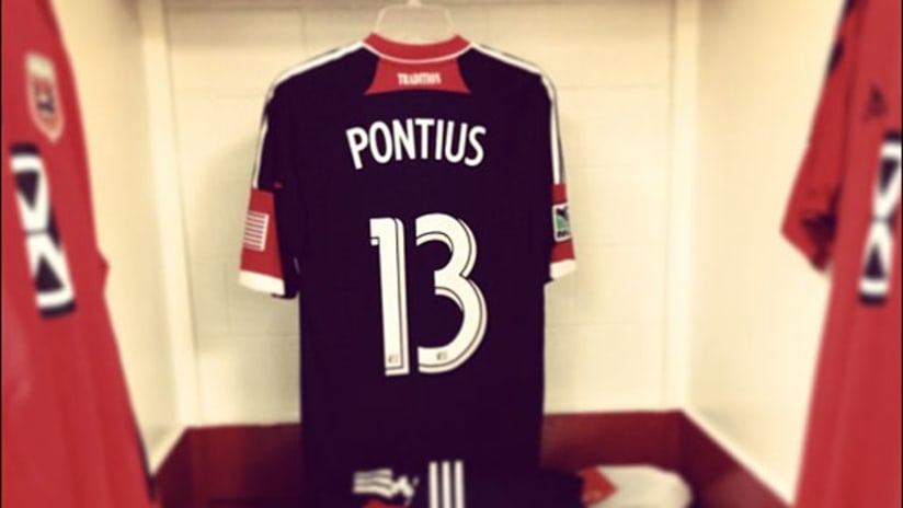 D.C. United equipment sale - pontius jersey