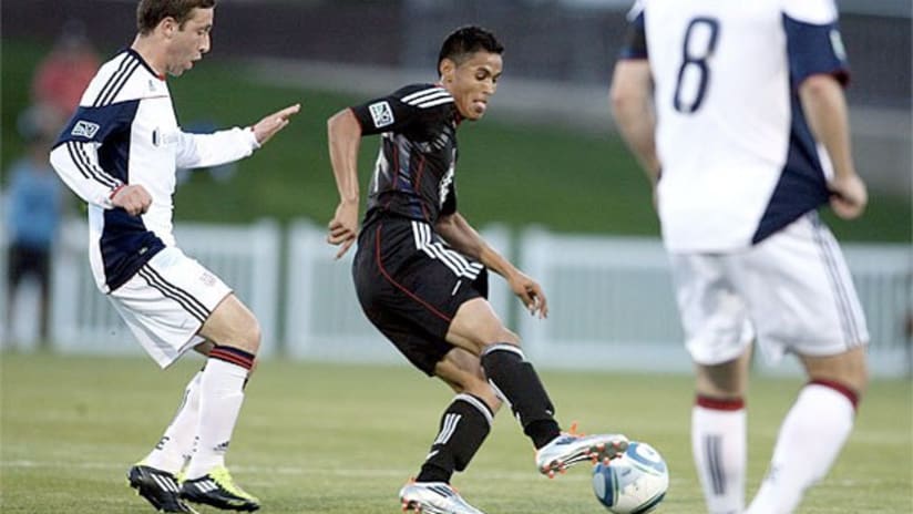Andy Najar and DC couldn't bounce back in a 3-2 loss to New England in Open Cup qualifying.