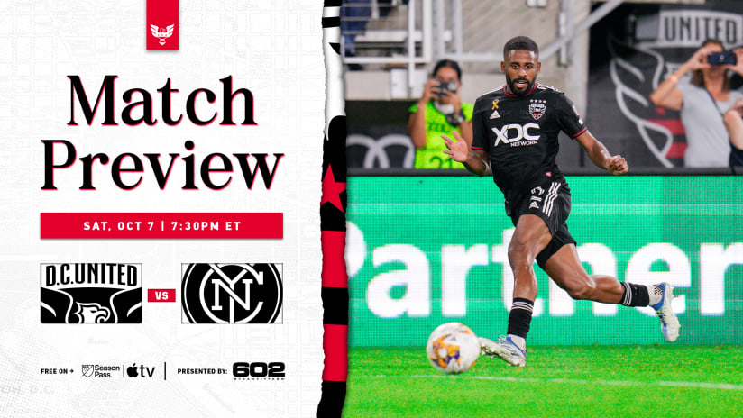 Match Preview: D.C. United vs. NYCFC