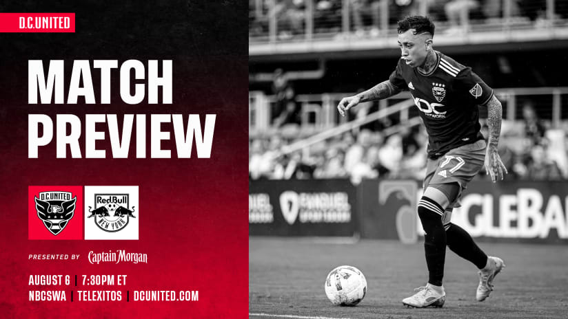 Match Preview: D.C. United vs. New York Red Bulls 