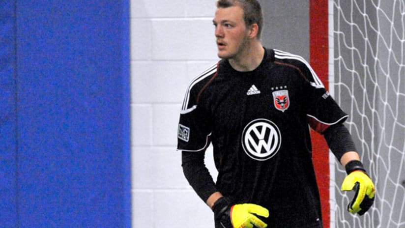 Drafted goalie Joe Willis is hoping to earn a roster spot on D.C. United.