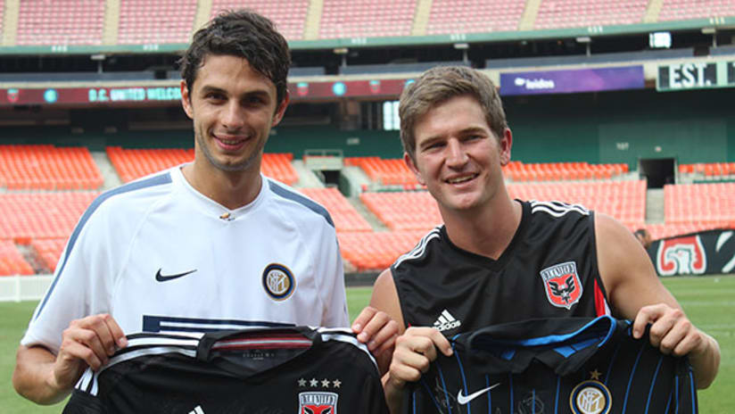 Bobby Boswell jersey exchange with inter milan