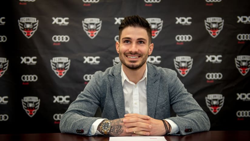 D.C. United Agree to New Terms with Designated Player Taxiarchis “Taxi” Fountas
