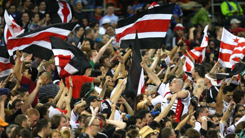 More than 1,000 D.C. United fans are expected to travel to Philadelphia for their teams' first clash.