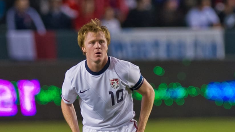 Dax McCarty with U.S. Men's National Team