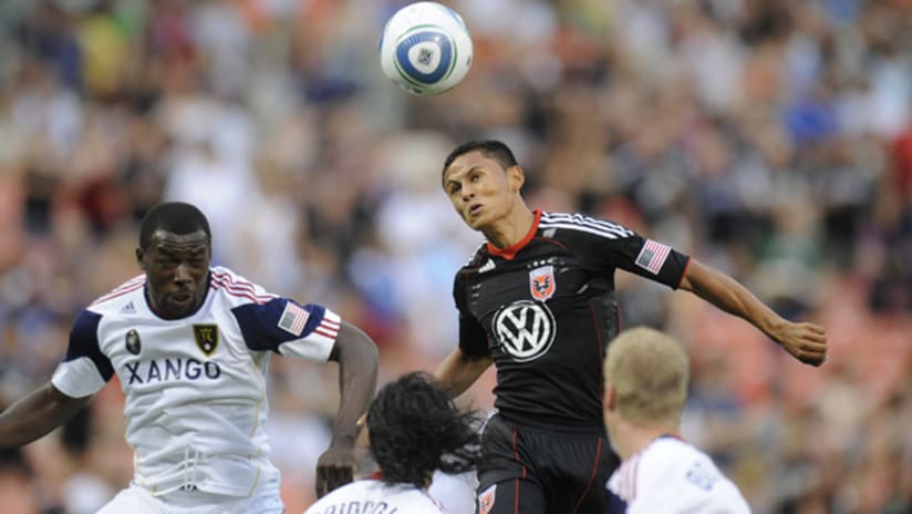 Andy Najar and D.C. United were head and shoulders above RSL as far as scoring chances